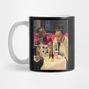 boujee v4 back only Mug